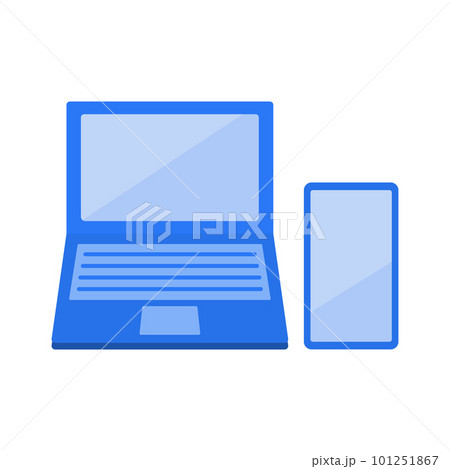 スマホとパソコン 101251867
