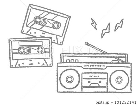 手書きイラスト 210630.手描き,夏3イラスト - No: 22002494｜無料イラスト・フリー素材