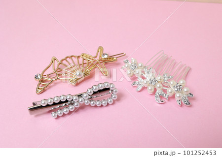 ヘアピン, 髪留め, 髪どめ, 装飾品, アクセサリー, 女性, 髪飾り, ヘアーアクセサリー 101252453