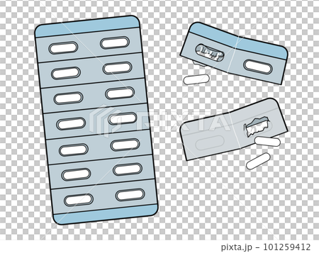 在一張紙上排列的平板電腦的插圖 在一張紙上排列的平板電腦的插圖 101259412