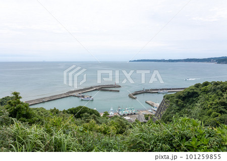 千葉県御宿町　岩和田漁港 101259855