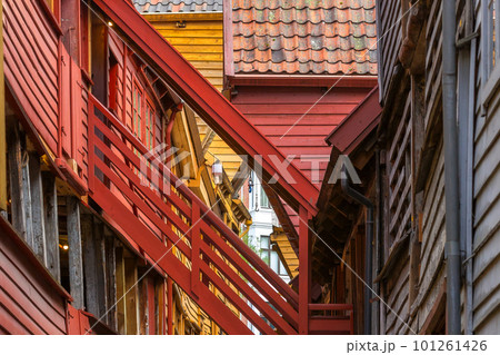 Bergen, Norway hanseatic league houses 101261426