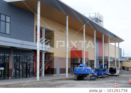建設中のショッピングモール 建設中のショッピングモール 101261756