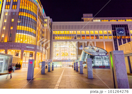 【北海道】札幌駅周辺の夜景 101264276