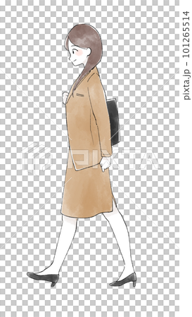 woman walking to work 101265514