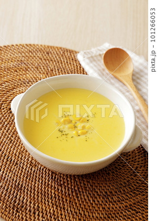 美味しそうなコーンポタージュスープ 美味しそうなコーンポタージュスープ 101266053