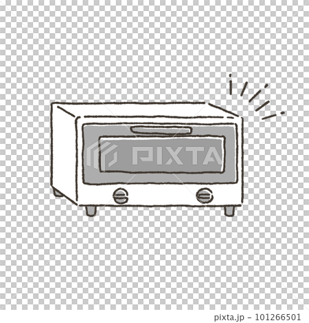 一個簡單的烤麵包機的插圖 一個簡單的烤麵包機的插圖 101266501