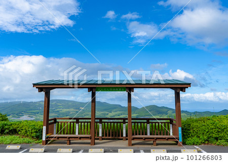 大野岳だんだん茶畑展望台の風景 大野岳だんだん茶畑展望台の風景 101266803