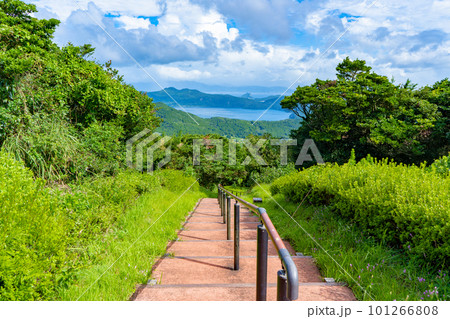大野岳茶寿階段の風景 大野岳茶寿階段の風景 101266808