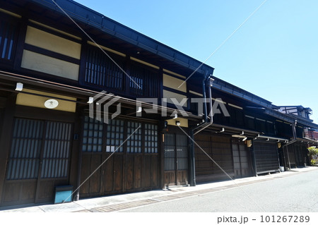 小京都高山のレトロな街並み（浦島台組保存区域） 101267289