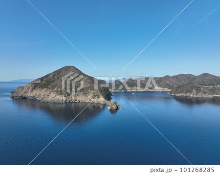 福井県の常神半島 ドローン空撮 福井県の常神半島 ドローン空撮 101268285