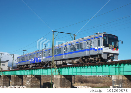 上高地線と鉄橋 上高地線と鉄橋 101269378