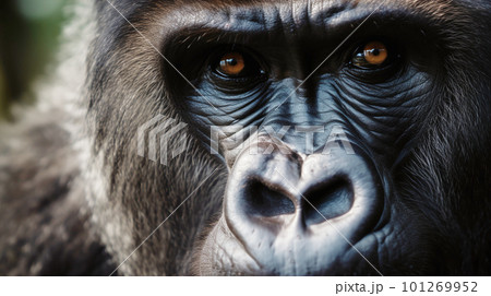 野生のゴリラ 野生のゴリラ 101269952