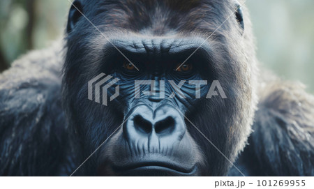 野生のゴリラ 野生のゴリラ 101269955