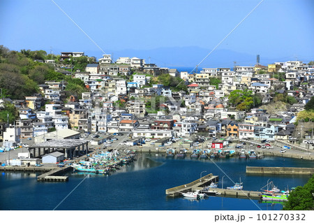 【和歌山県】快晴の雑賀崎漁港(日本のアマルフィ) 【和歌山県】快晴の雑賀崎漁港(日本のアマルフィ) 101270332