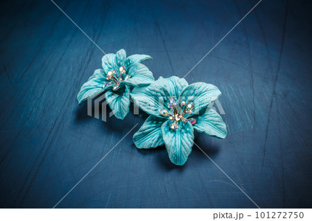 Blue jewellery flowers Blue jewellery flowers 101272750