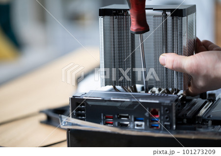 Replacement and installation of a home computer cooling system Replacement and installation of a home computer cooling system 101273209