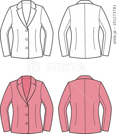 Set of womans business suit jacket. 101273781