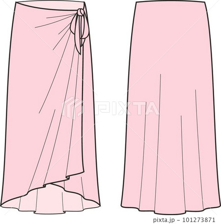 Womens pareo or sarong summer skirt.  101273871