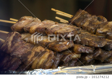 牛肉串焼き　屋台 101274212