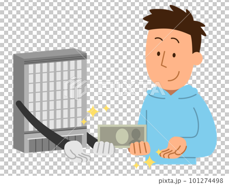 お金を借りる男性1 お金を借りる男性1 101274498