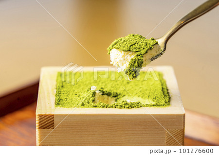升に入った抹茶ティラミス 升に入った抹茶ティラミス 101276600
