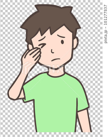 眼睛模糊，男人眼睛癢 101277837