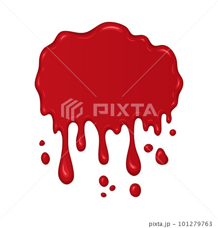 Vector blood splash or drop. 101279763