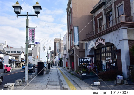 栃木市 蔵の街大通りのレトロな街並み 栃木市 蔵の街大通りのレトロな街並み 101280082