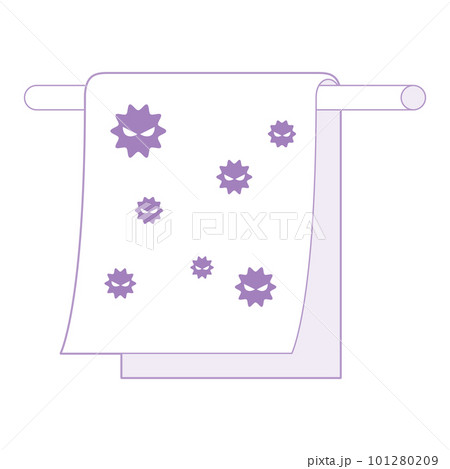 生乾きのタオル 101280209