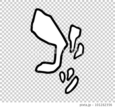[Onomatopoeia] Strong blows like handwritten characters, sound effects and onomatopoeias (katakana, onomatopoeia) 101282356