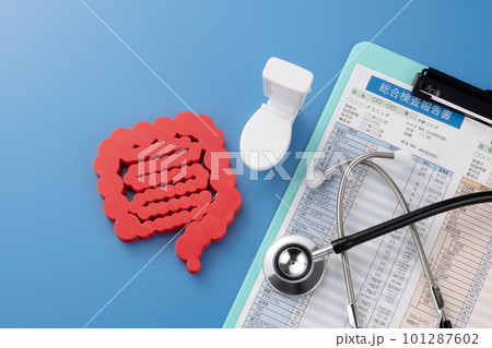 医療イメージ写真 腸 聴診器 トイレ 血液検査 医療イメージ写真 腸 聴診器 トイレ 血液検査 101287602
