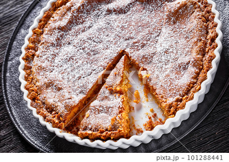 Momofuku Milk Bar Crack Pie, top view Momofuku Milk Bar Crack Pie, top view 101288441