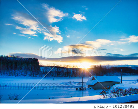 冬の風景 冬の風景 101288495