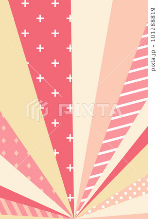 背景イラスト_集中線_カラフル 背景イラスト_集中線_カラフル 101288819