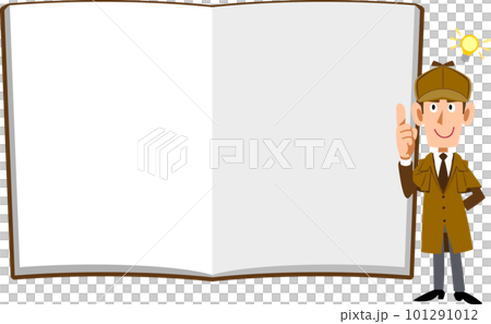 在筆記本前閃過的男偵探 在筆記本前閃過的男偵探 101291012