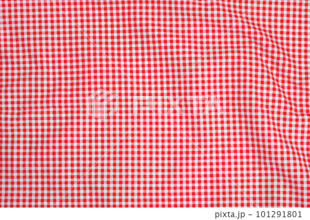 red white plaid tablecloth background red white plaid tablecloth background 101291801
