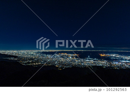 六甲山から望む夜景 六甲山から望む夜景 101292563
