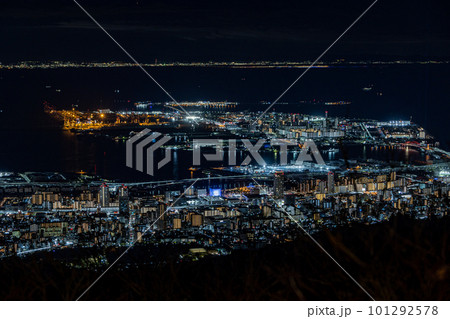 六甲山から望む夜景 101292578