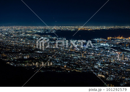 六甲山から望む夜景 101292579