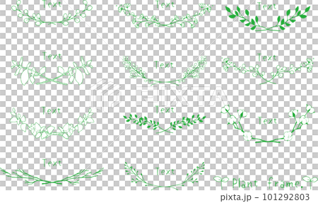 Plant frame, one point. 101292803