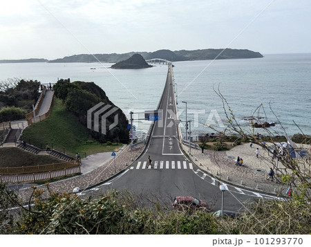山口県の角島大橋 山口県の角島大橋 101293770