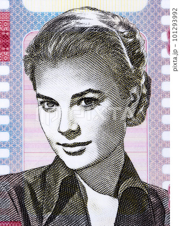 Grace Kelly a portrait from money 101293992