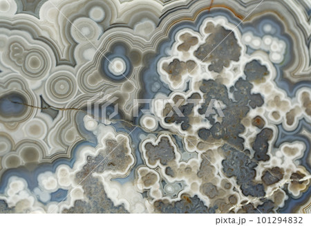 Agate, beautiful decorative stone abstract pattern 101294832