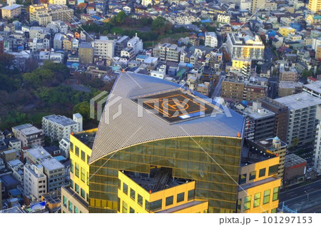 高層ビル屋上のヘリポート 高層ビル屋上のヘリポート 101297153