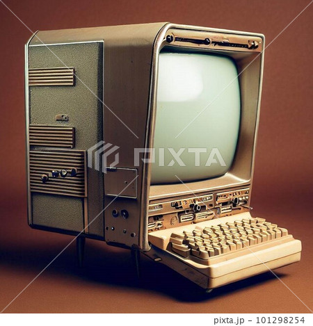 【AI生成】古いコンピュータ(Old Computer 005) 【AI生成】古いコンピュータ(Old Computer 005) 101298254