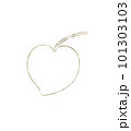 Gold glitter monstera leaf for summer decoration 101303103