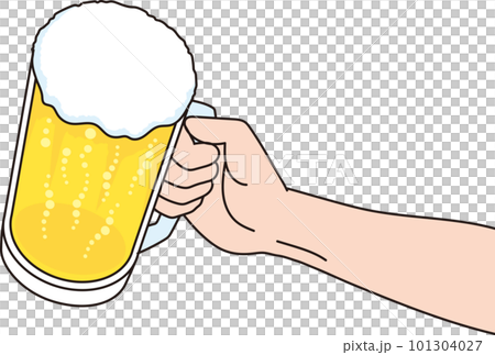 插圖吐司配啤酒 101304027