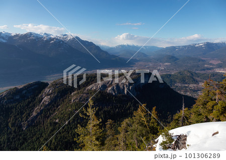 Chief Mountain View from Above. Squamish, BC, Canada. Chief Mountain View from Above. Squamish, BC, Canada. 101306289