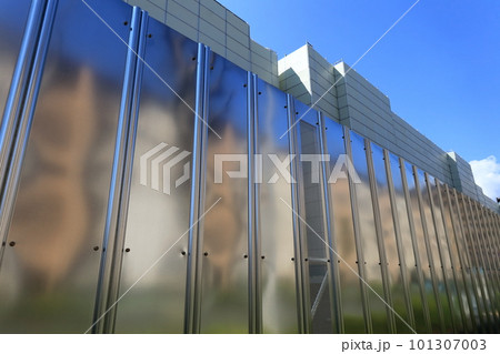 万能鋼板の仮囲い(亜鉛メッキ)　イメージ 101307003